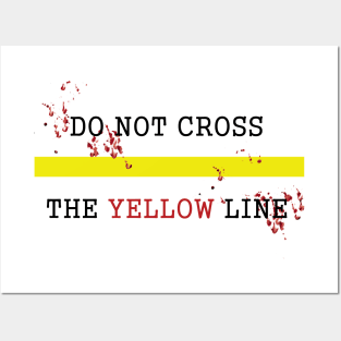 Yellow Line Posters and Art